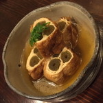 和食　貴山 - 蕗の湯葉巻き揚げ（９５０円）２０１５年４月