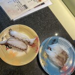弁天丸 - 生たこ520円　生げそ240円