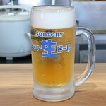 立ち呑み正屋 - サントリー生ビール