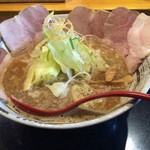 麺処 蓮海 - まぐろ醤油+チャーシュー