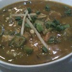 ミラクル - 日替わり：オクラとチキンのカレー