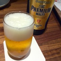 京の禅 車 四条烏丸店 - 最初はビールを♪