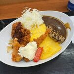 かつや - 料理写真:「揚げオムカレー」1,089円