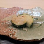 浜町 緒ばた - ズッキーニ天ぷら