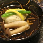 馳走 きむら - お椀のアップ。
