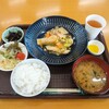 カフェ玖島学園 - 白身魚の野菜あんかけ定食(週替)