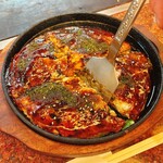 お好み焼き タンポポ - カットします