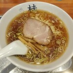 煮干しだし醤油ラーメン 桂 - ラーメン並