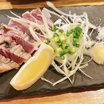 黒澤惣三商店 - 目の前でタタキにしてくれます