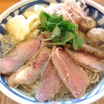 鴨麺 まつ乃 - 鴨そば塩