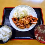 裕味 - 料理写真:肉みそ漬ライス