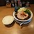 熟成醤油ラーメン きゃべとん - 料理写真:焦がしネギきゃべとんと、ごはん。