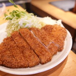 食楽酒房 鶴の恩返し - 日替わり定食　ロースかつ＆明太冷ややっこ　1,100円