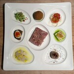 MORITO - 料理写真:旬のアミューズ８種