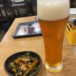 ひろしまギョウザ produced by 餃子家 龍 - 宮島ビールと広島菜のキムチ