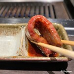 個室焼肉 琥珀 - 前沢牛 サーロイン
