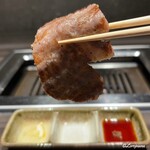 個室焼肉 琥珀 - 前沢牛 リブ芯