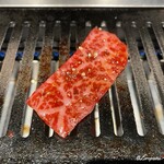 個室焼肉 琥珀 - 前沢牛 サーロイン