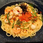 ジョリーパスタ - 料理写真:冷製カッペリーニ・たっぷり海老の明太子ソース