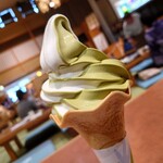 湯あみの島 和風カフェテリア - ソフトクリームミックス500円