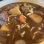 大衆食堂正広 - 具が大きくゴロゴロ入っております