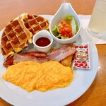 ココス - 料理写真:茜美人のスクランブルモーニング