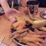 串やら魚やら　一銭屋 - 串揚げ盛り合わせ　最後でしたのでお腹一杯で食べきれませんでした