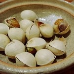 酒蔵 やまきち - 熱々のぎんなん（2015年 4月）