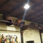 酒蔵 やまきち - 酒樽（2015年 4月）