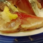 酒蔵 やまきち - 生姜をのせて（2015年 4月）