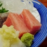 酒蔵 やまきち - サービスの中トロ（2015年 4月）