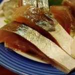 酒蔵 やまきち - 〆サバアップ（2015年 4月）