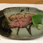 柳家錦 - 猪肉のロース！これも脂が凄いですね！でも脂くどくはありません！