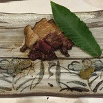 柳家錦 - 熊のロース肉！脂が多いのですがこれが美味しい！脂の甘さが楽しめました