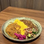 ☆贅沢2種盛りカレー