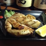 三日坊主 - 鳥もも塩焼き