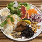 JINNAN CAFE - ヴィーガンプレート（税込1450円）