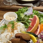 JINNAN CAFE - ヴィーガンプレート（税込1450円）