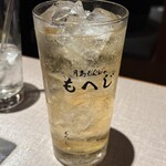 月島もんじゃ もへじ - 稲妻ハイボール