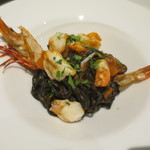 足赤エビのパスタ