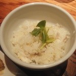 蕎麦ダイニング 一福 - セットの「鯛飯」。これがめっちゃ美味しかったです。