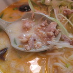 麺屋 花蔵 - 定番　鶏挽き。