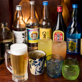 泡盛から新感覚ハイボールまで！沖縄ドリンクを豊富にご用意