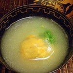 竹屋町 三多 - 春かぶらと雲丹の椀