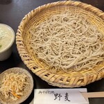 野麦 - ざるそば 大盛り(1,400円)