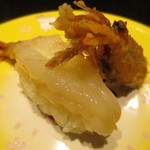 廻る富山湾 すし玉 - ガス海老 (1匹しか残ってませんでした･･･)