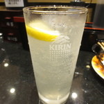 廻る富山湾 すし玉 - レモンサワー