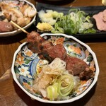 やきとん　すずき - ハラミおろしポン酢　240円