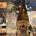 やきとん　すずき - なか焼酎×赤星