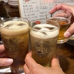 やきとん　すずき - 乾杯です。